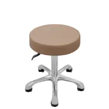 Salon Stool SILVERFOX 1023A Light Brown